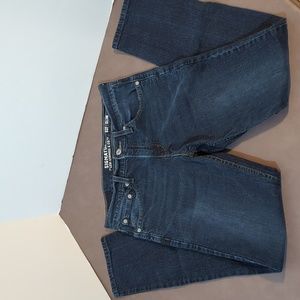 Levi Strauss Signature Jeans Mens 30 x 32 Blue Dark S37 slim denim